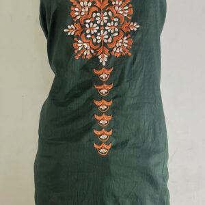 1 PC EMBROIDERED UNSTITCHED LAWN SHIRT