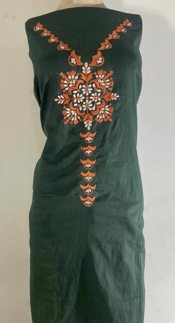 1 PC EMBROIDERED UNSTITCHED LAWN SHIRT