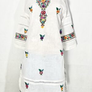 1 PC EMBROIDERED UNSTITCHED DORIA LAWN SHIRT